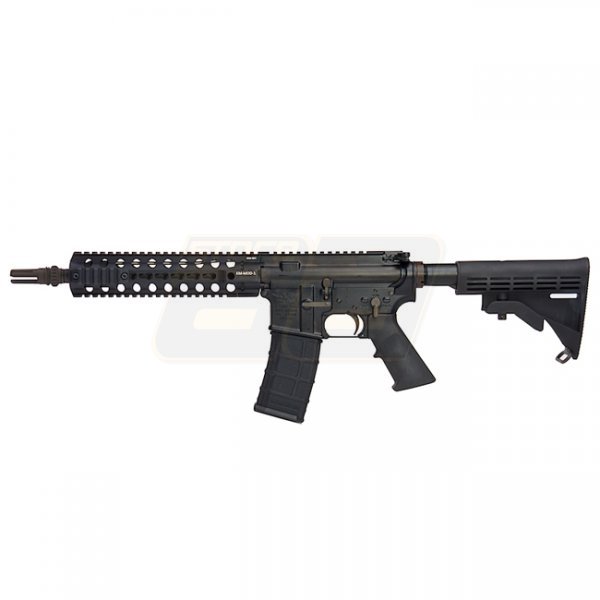 GHK M4 MOD1 Keymod Gas Blow Back Rifle Navy Seal V2 - Black