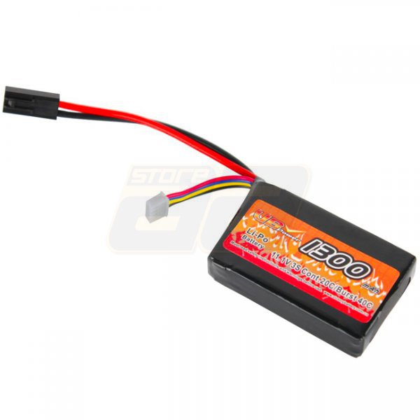 VB Power 11.1V 1300mAh 20C Li-Po Battery PEQ - Small Tamiya