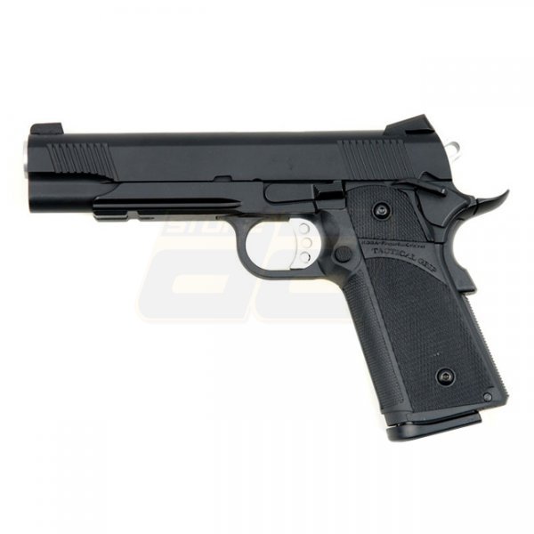 KJ Works KP-05 Hi-Capa Gas Blow Back Pistol F-Version - Black