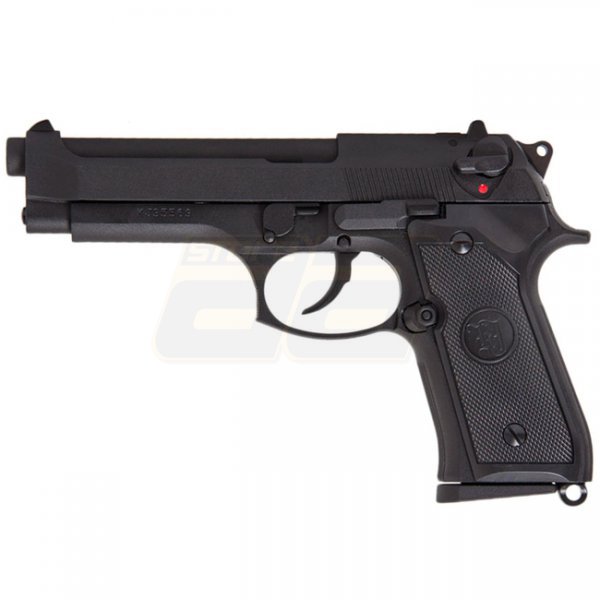 KJ Works M9 Gas Blow Back Pistol F-Version - Black