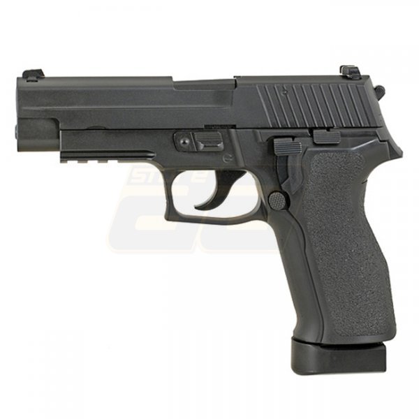 KJ Works P226 E2 Co2 Blow Back Pistol - Black