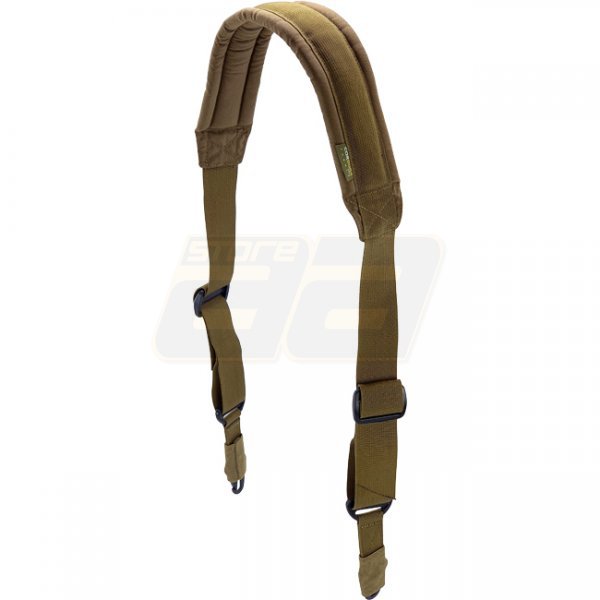 Pitchfork Padded Heavy Duty Two Point Sling - Coyote