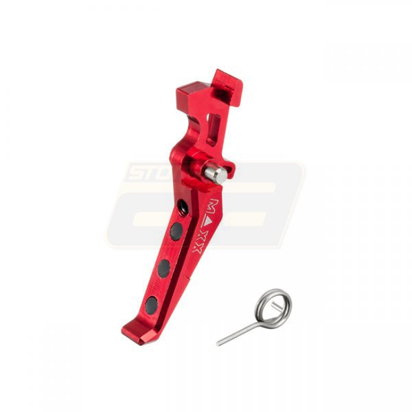 Maxx CNC Aluminum Advanced Trigger Style E - Red