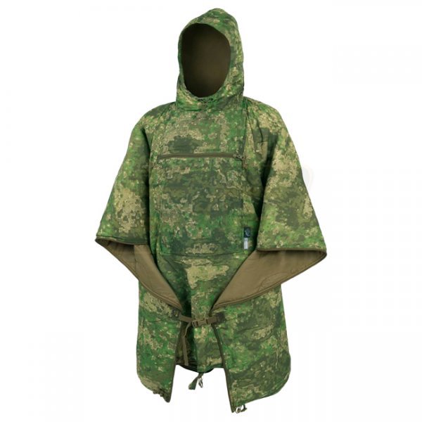 Helikon Swagman Roll Poncho - PenCott Wildwood