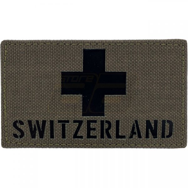 Pitchfork Switzerland IR Cordura Patch - Ranger Green