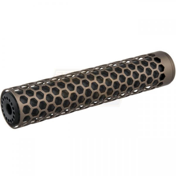 Action Army T10 Hive Sound Suppressor - Dark Earth