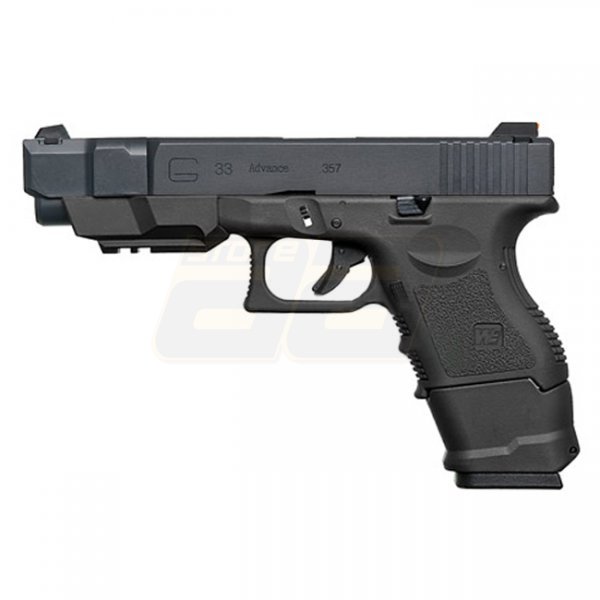 WE G33 Advanced Gas Blow Back Pistol - Black