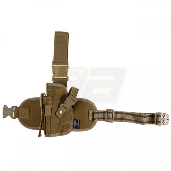 Invader Gear Dropleg Holster Left - Coyote