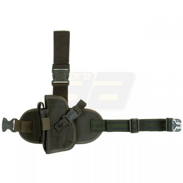 Invader Gear Dropleg Holster Left - Ranger Green