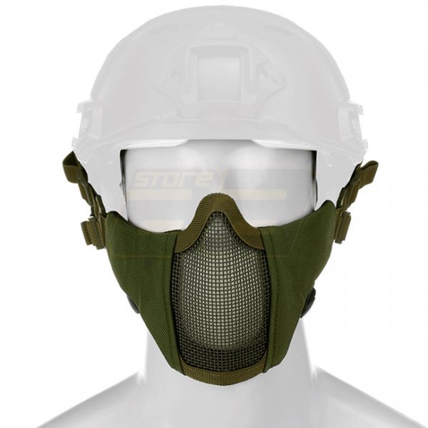 Invader Gear Mk.II Steel Half Face Mask FAST Version - OD