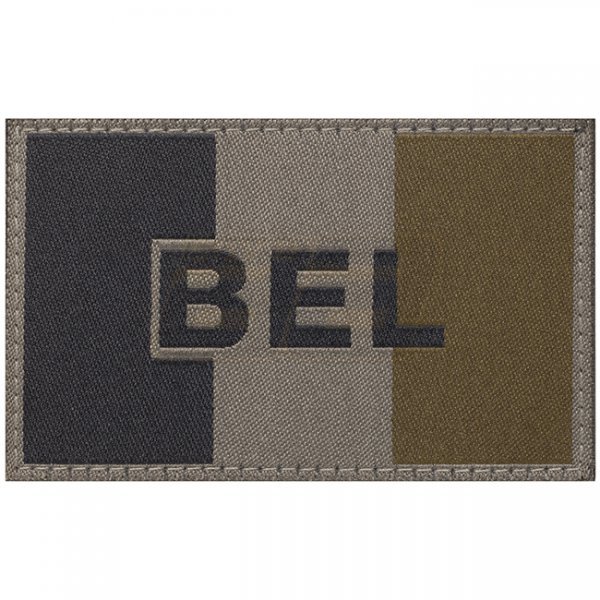 Clawgear Belgium Flag Patch - RAL 7013