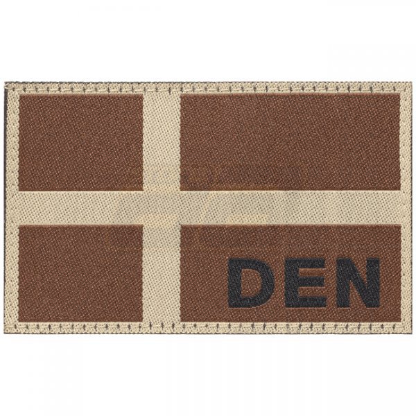 Clawgear Denmark Flag Patch - Desert