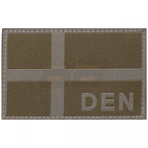 Clawgear Denmark Flag Patch - RAL 7013