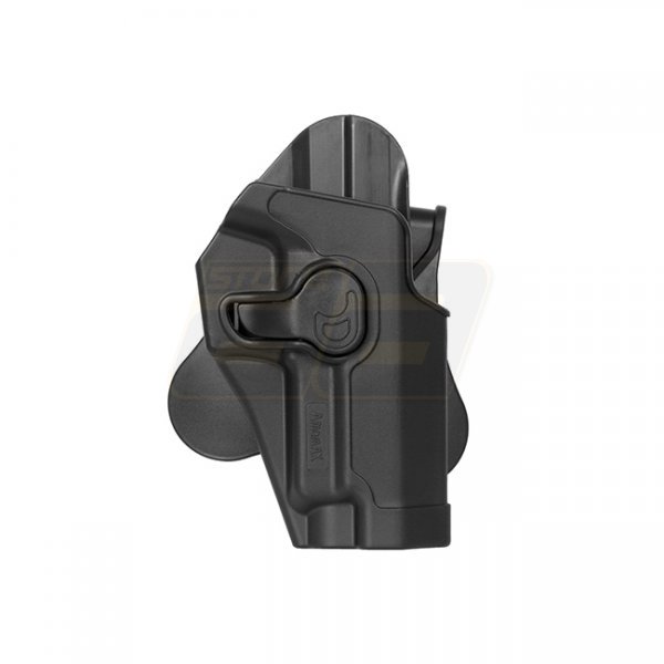 Amomax WE / KJW / TM P226 Paddle Holster RH - Black