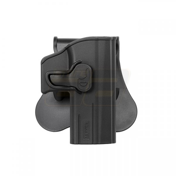 Amomax KJW CZ P-07 / CZ P-09 Paddle Holster RH - Black