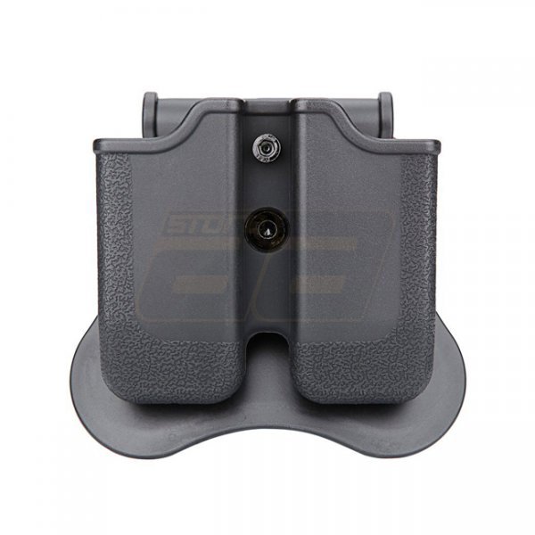 Amomax P226 / M9 / CZ P-09 Double Magazine Pouch - Black