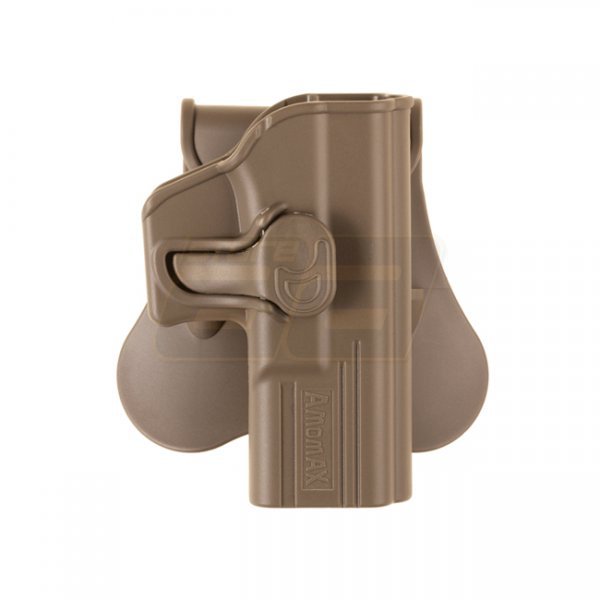 Amomax G19 / G23 / G32 / ICS BLE-XAE Paddle Holster RH - Dark Earth