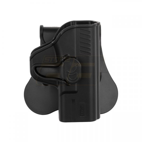 Amomax WE / VFC M&P9 Compact Paddle Holster RH - Black