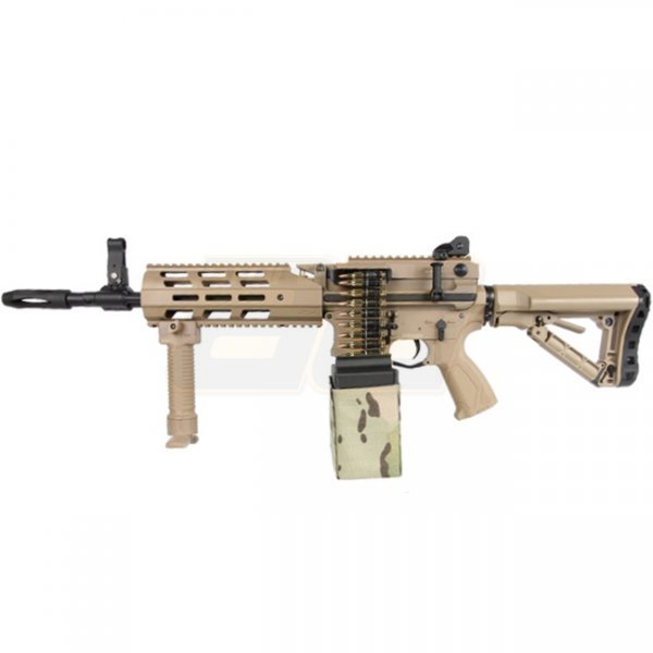 G&G CM16 LMG AEG - Desert