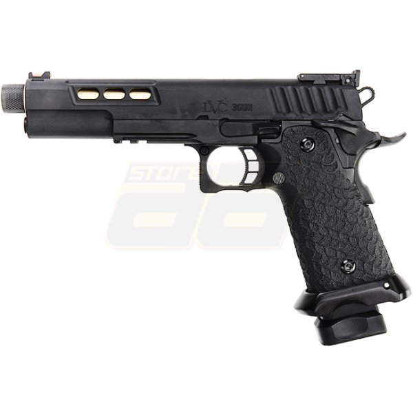 EMG STI DVC 3-GUN 2011 Gas Blow Back Pistol Threaded Barrel - Black