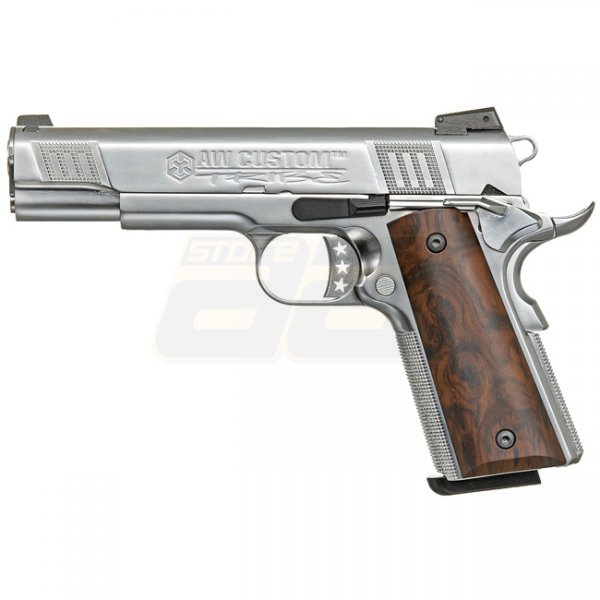 Armorer Works NE3001 1911 Gas Blow Back Pistol - Silver