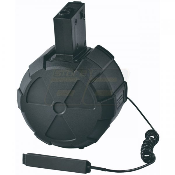 ICS M4 1800rds Drum Magazine - Black