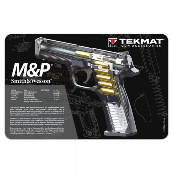 TekMat Cleaning & Repair Mat - S&W M&P Cut Away