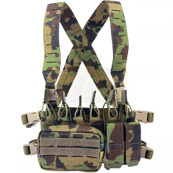Pitchfork MicroMod SMG Chest Rig Complete Set - SwissCamo