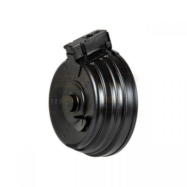 LCT AK 2000rds Steel Electric Drum Magazine - Black