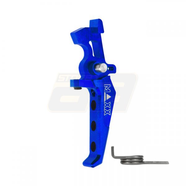 Maxx CNC Aluminum Advanced Speed Trigger Style E - Blue