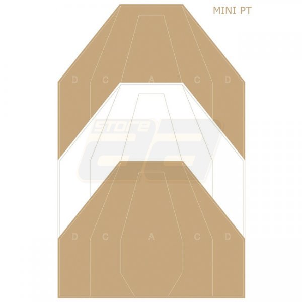 Range Solutions Shooting Target IPSC PT Mini 50pcs