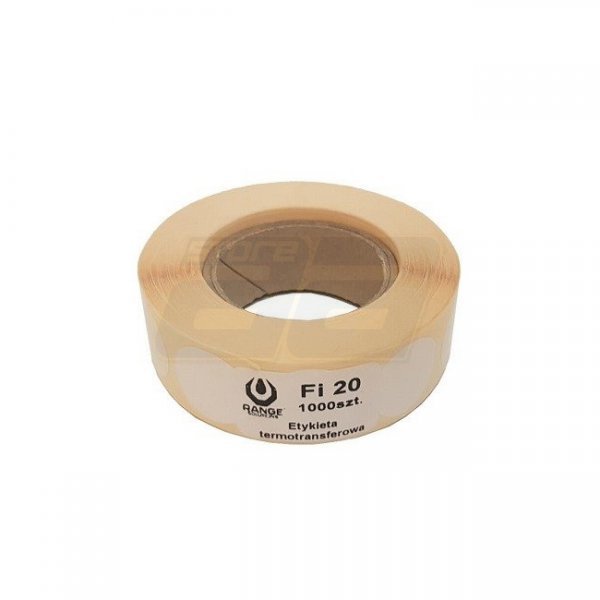 Range Solutions 20mm IPSC Shooting Target Pasters 1000pcs - White