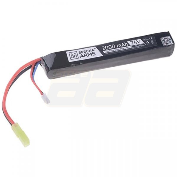 Specna Arms 7.4V 2000mAh 15/30C Li-Po Battery Stick - Small Tamiya