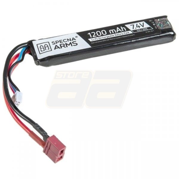 Specna Arms 7.4V 1200mAh 15/30C Li-Po Battery Stick - Large T-Type