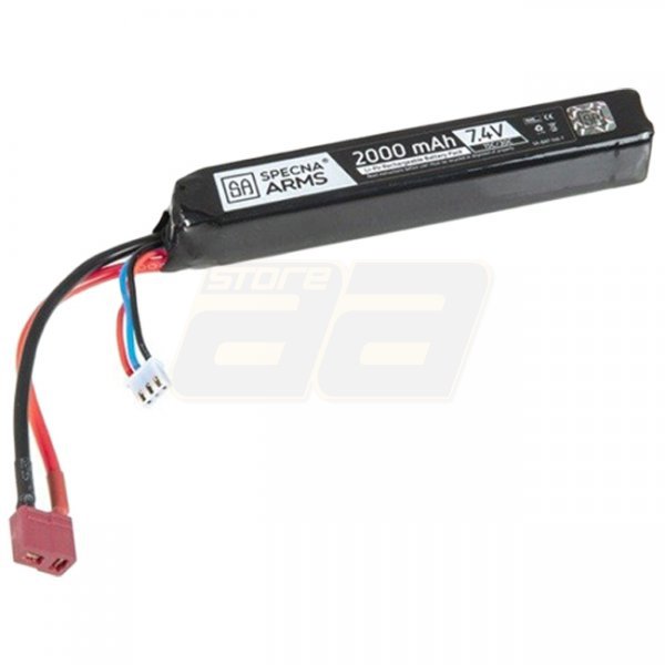 Specna Arms 7.4V 2000mAh 15/30C Li-Po Battery Stick - Large T-Type