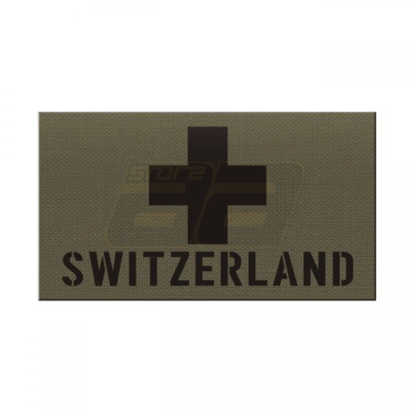 Pitchfork Switzerland IR Print Patch - Ranger Green