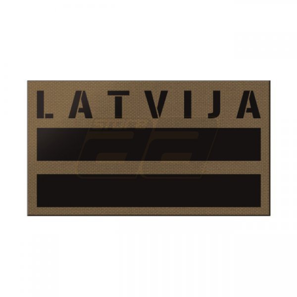 Pitchfork Latvia IR Print Patch - Coyote