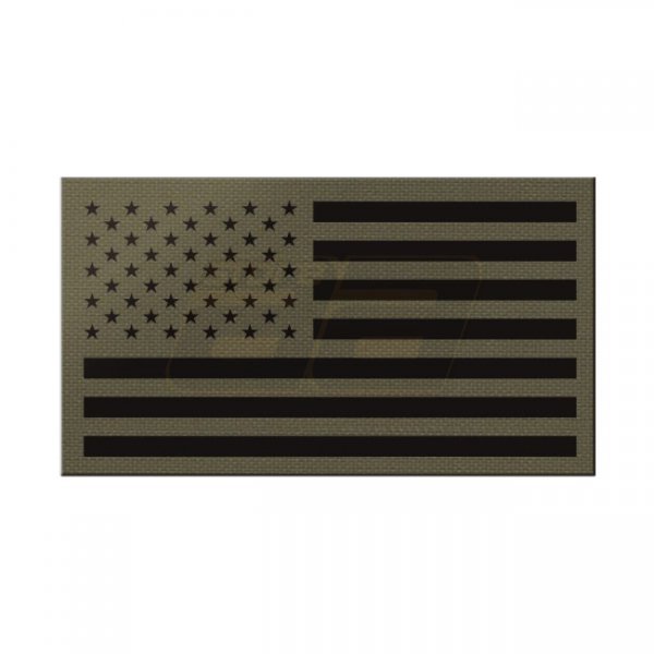 Pitchfork USA IR Print Patch Left - Ranger Green