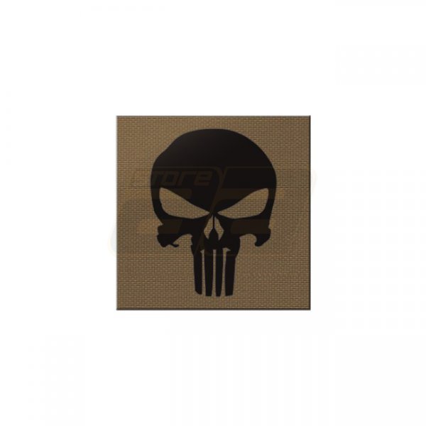 Pitchfork Punisher IR Square Print Patch - Coyote