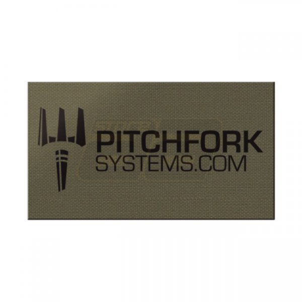 Pitchfork IR Brand Print Patch - Ranger Green