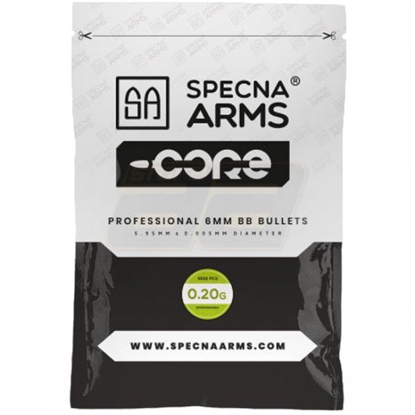 Specna Arms 0.20g CORE Bio BB 1000rds - White