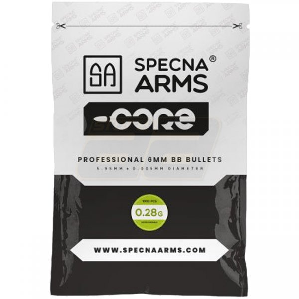 Specna Arms 0.28g CORE Bio BB 1000rds - White