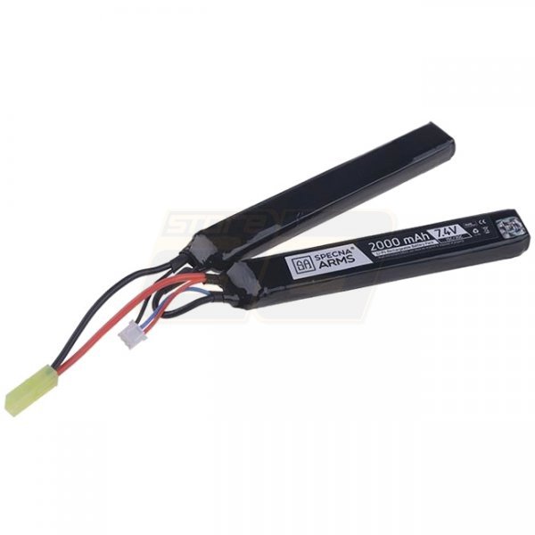 Specna Arms 7.4V 2000mAh 15/30C Li-Po Battery Twin - Small Tamiya