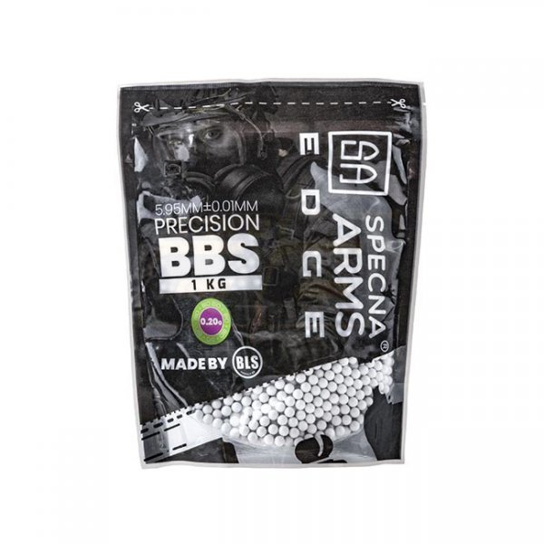 Specna Arms 0.20g EDGE Precision Bio BB 1kg - White