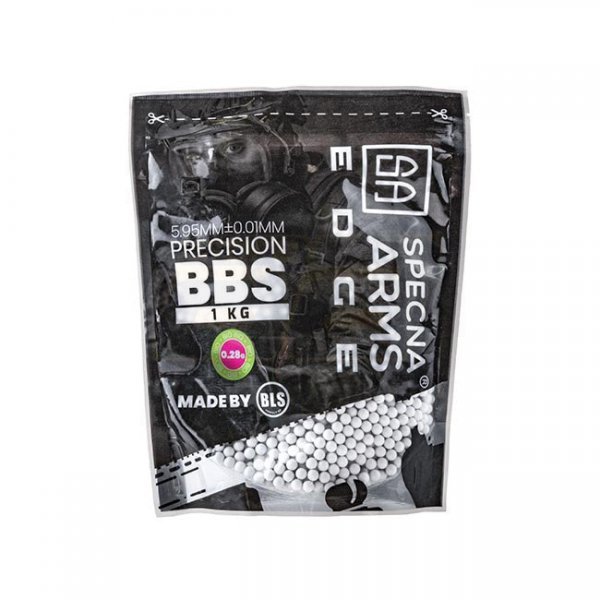 Specna Arms 0.28g EDGE Precision Bio BB 1kg - White