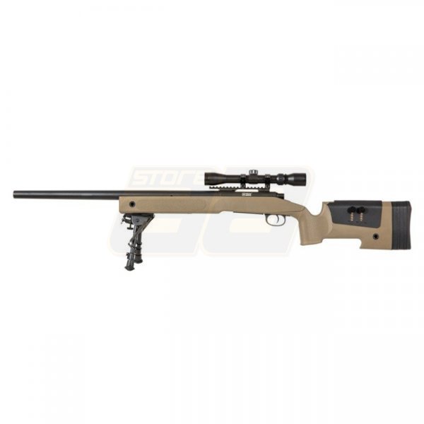 Specna Arms SA-S02 CORE Spring Sniper Rifle Set - Tan