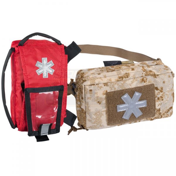 Helikon Modular Individual Med Kit Pouch - PenCott SandStorm