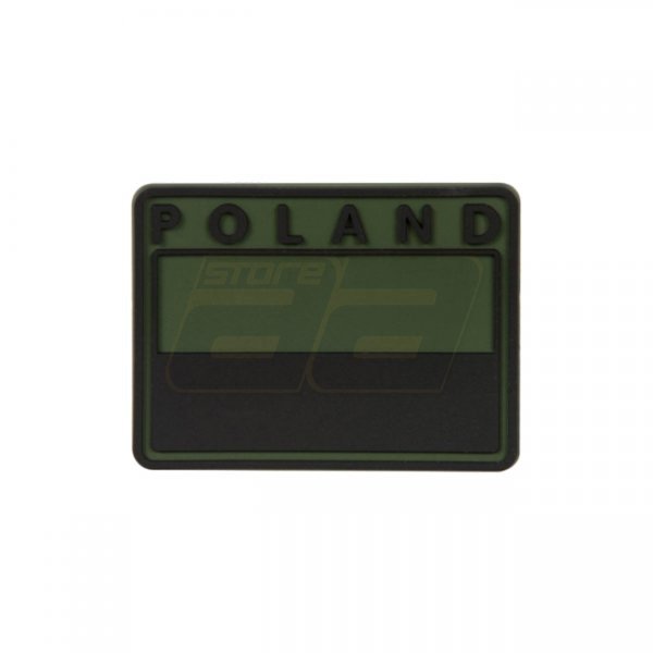 Helikon Polish Subdued Flag Patch - Olive Green