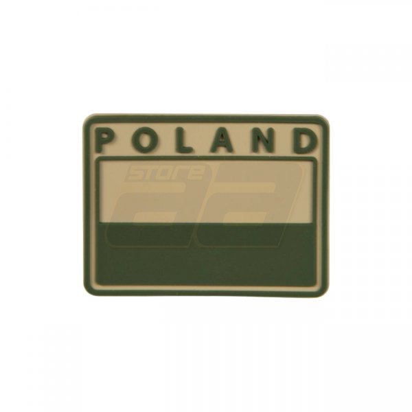 Helikon Polish Subdued Flag Patch - Khaki