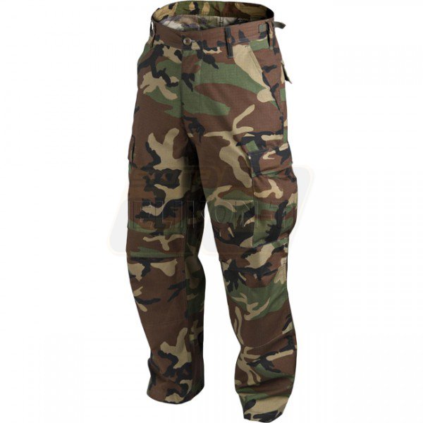 HELIKON Battle Dress Uniform Pants - Woodland Camo